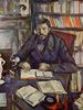 Paul Cézanne: Porträt Gustave Geffroy Paul Cézanne: Porträt Gustave Geffroy