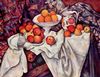 Paul Cézanne: Stilleben mit Äpfeln und Orangen Paul Cézanne: Stilleben mit Äpfeln und Orangen