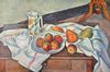Paul Cézanne: Stilleben mit Zuckerdose Paul Cézanne: Stilleben mit Zuckerdose