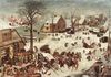 Pieter Bruegel d. .: Volkszhlung zu Bethlehem