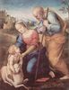 Raffael: Hl. Familie mit einem Lamm Raffael: Hl. Familie mit einem Lamm