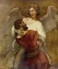 Rembrandt Harmensz. van Rijn: Jakobs Kampf mit dem Engel