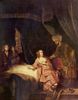 Rembrandt Harmensz. van Rijn: Joseph wird von Potiphars Weib beschuldigt