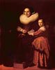 Rembrandt Harmensz. van Rijn: Portrt der Susanna Pellicorne und ihrer Tochter Eva