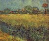 Vincent Willem van Gogh: Blick auf Arles mit Schwertlilien