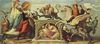 Wilhelm von Kaulbach: Entwrfe zu Fresken an der Neuen Pinakothek, Szene: Kampf gegen die Chimre der Perckenzeit